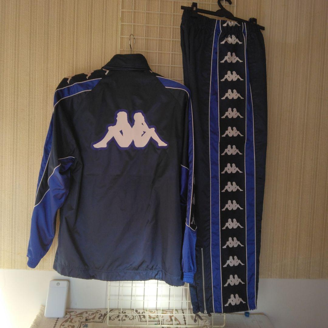 Kappa 01/02”イタリア代表ビンテージモデル ウィンドブレーカー上下2L