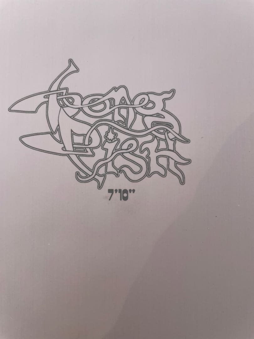 手渡しのみ　CRIME ロングフィッシュ　早いもの勝ち7feet10 フィン付