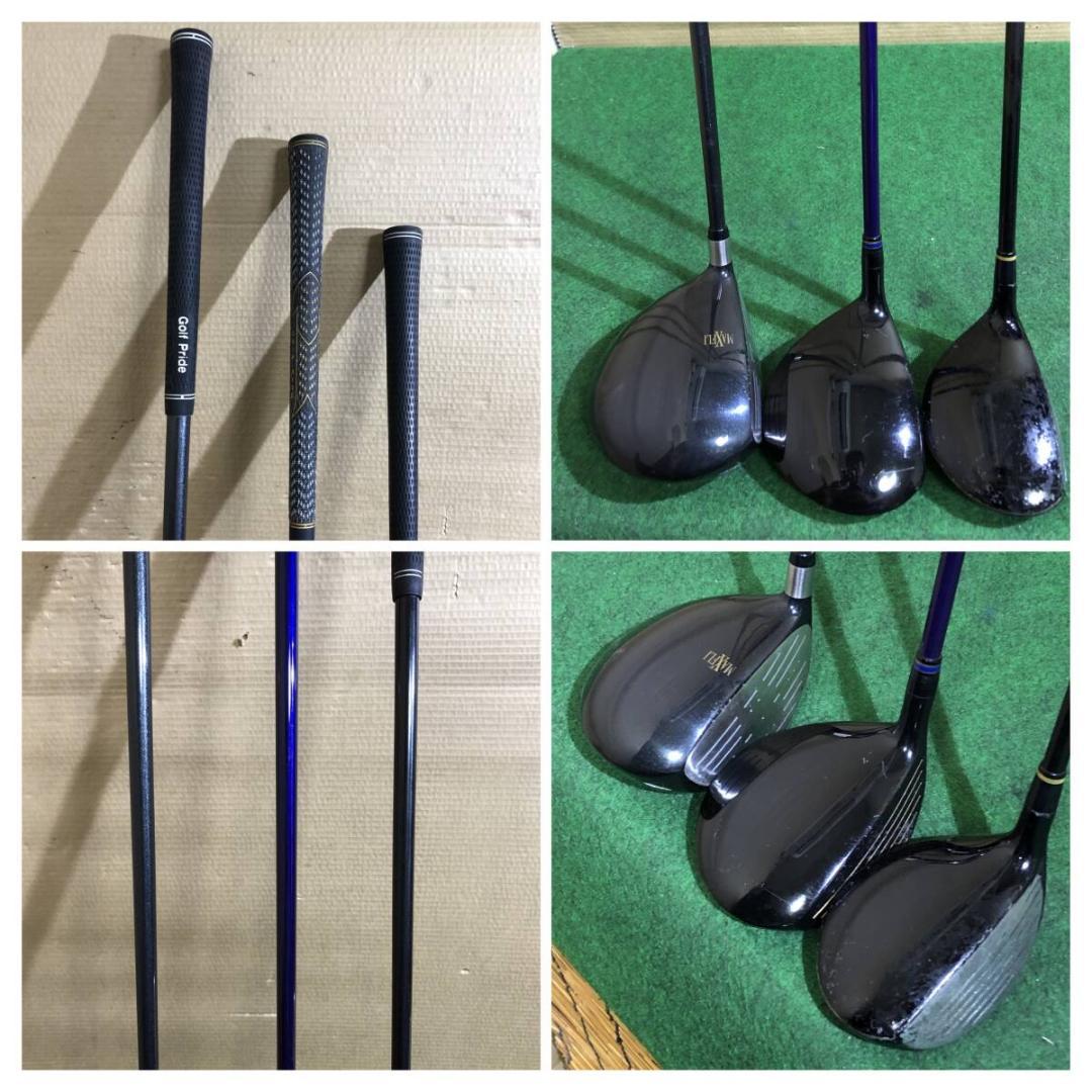 【商品名】男性向け「右打ち用」 中古ゴルフクラブセットウイルソン 混成 13本組
