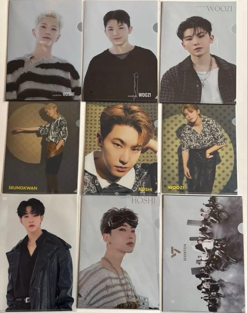SEVENTEEN クリアファイル　まとめ　引退品