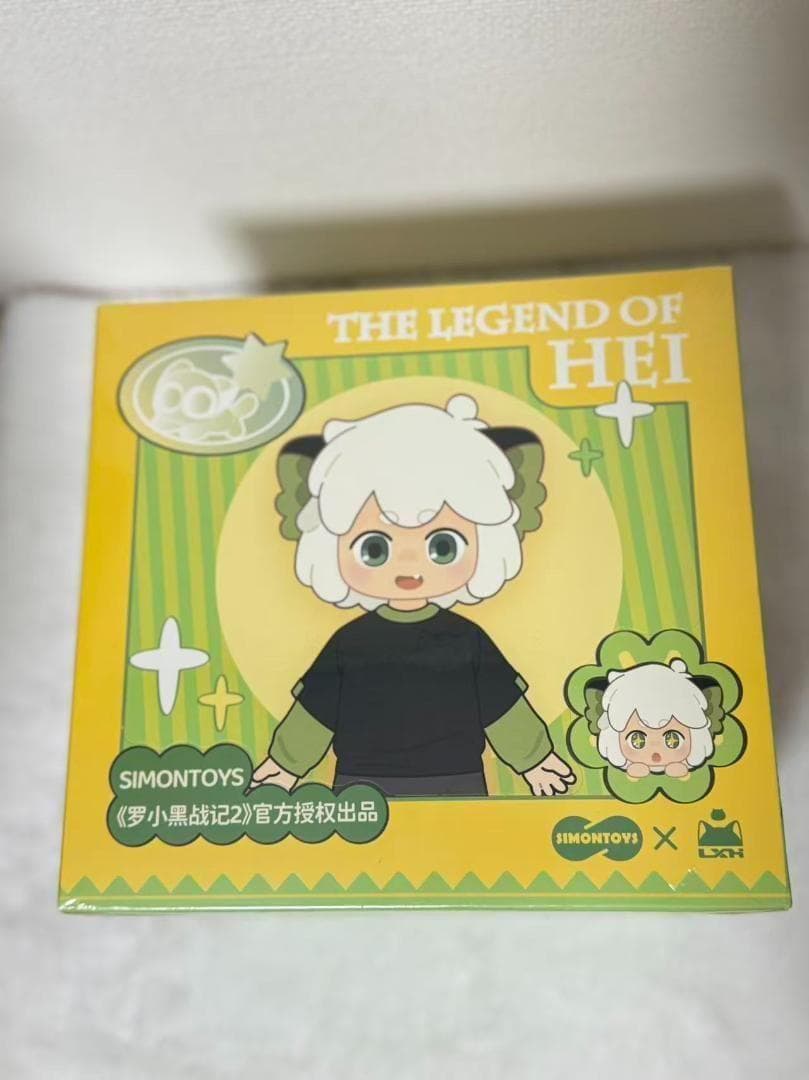 羅小黒戦記2 BJD 可動フィギュア 4個入りセット アソートボックス