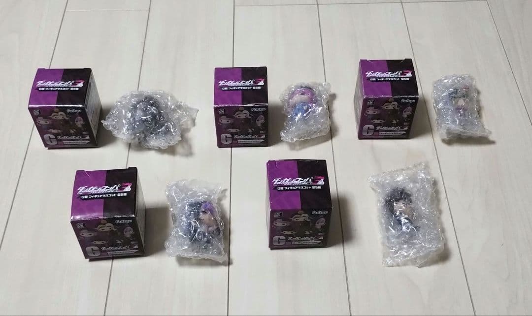 ダンガンロンパ3 絶望編　みんなのくじ　フィギュアマスコット　5種セット