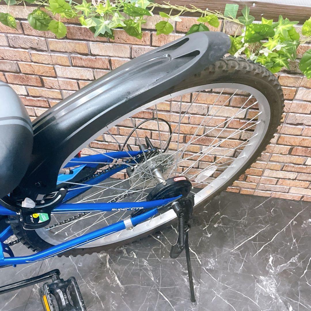 【30】子供用自転車 子供車 TACKLE BOY ブルー 26インチ