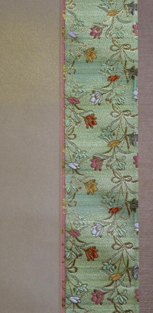 立雛　晋伍画伯作　掛軸【極上品】絹本肉筆画　共箱