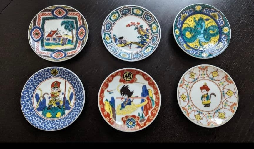 【全6種セット】ドラゴンボール九谷焼豆皿コンプリートセット