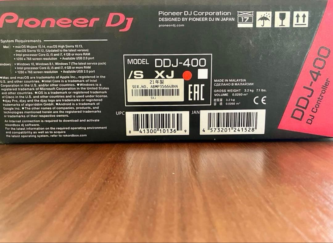 Pioneer DDJ-400 rekordbox dj専用 2ch DJコン…