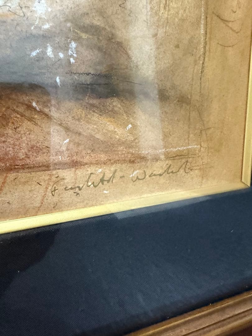 【真作保証】Roy Fairchild 肉筆サイン 大作額装済 シルクスクリーン