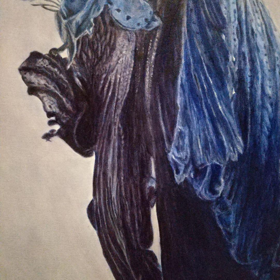 油絵 額縁付き 20号 F20