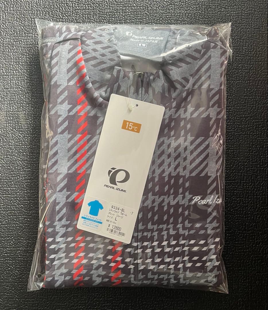 未使用品 パールイズミ シティライド プリント ジャージ タータンチェック