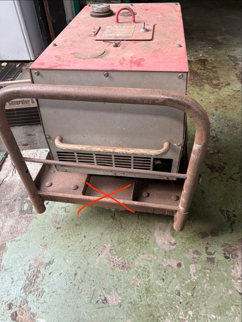 新ダイワ 溶接機 ,発電機　EGW-150M ガソリンエンジン