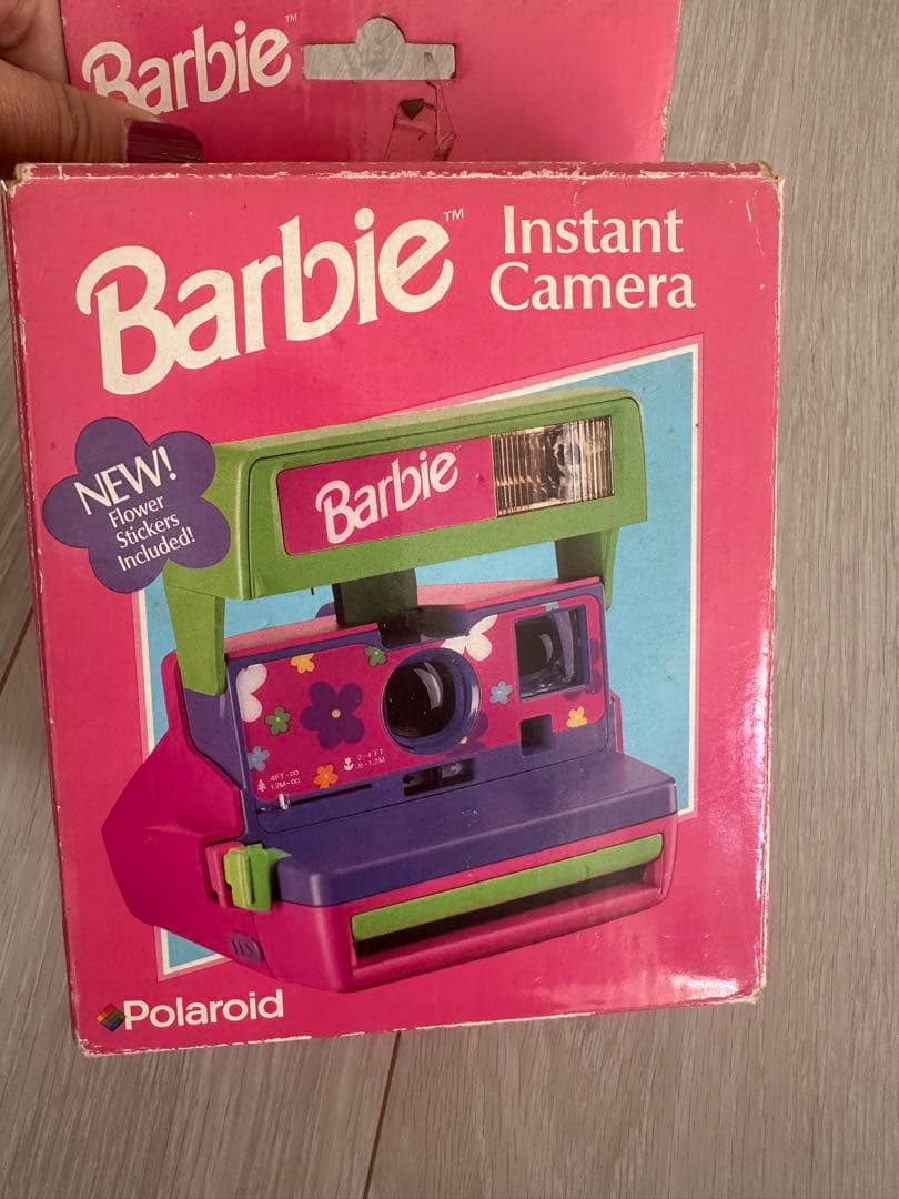 1998年ポラロイドカメラ　バービーPolaroid Barbieヴィンテージ