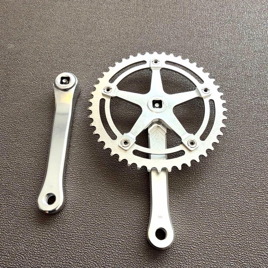 BLUE LUG RMC クランクセット シルバー