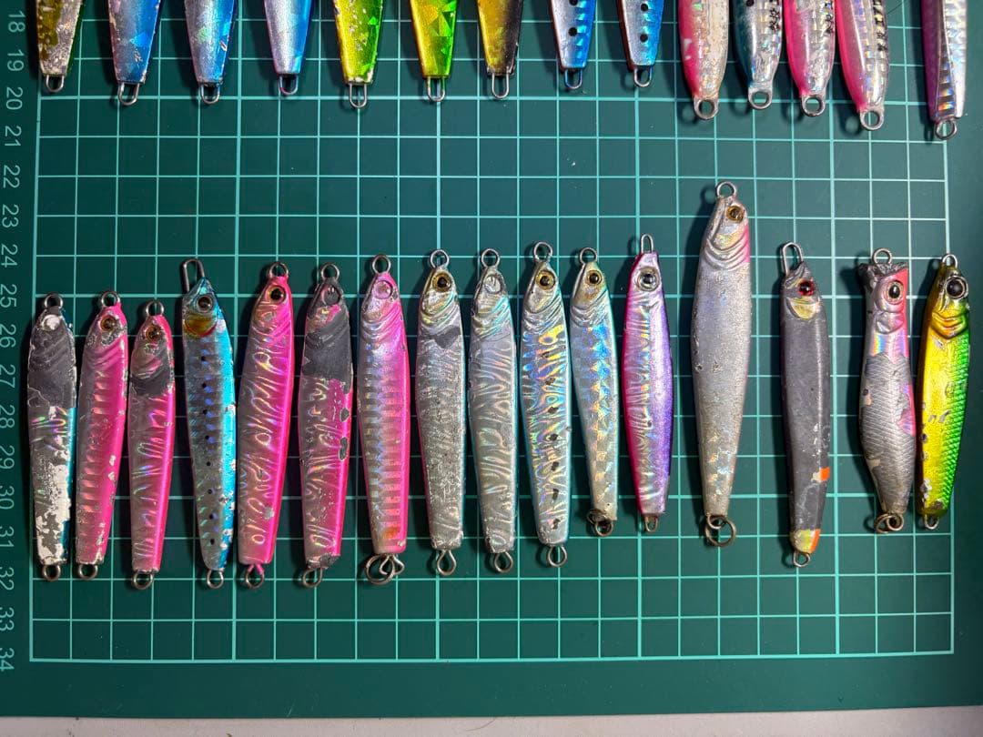 メタルジグ 30〜40g前後42個　ショア用　まとめ売り