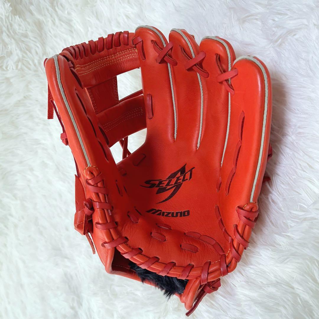 【未使用級】ミズノ セレクトナイン 少年野球 一般 軟式 内野手用 右投げ