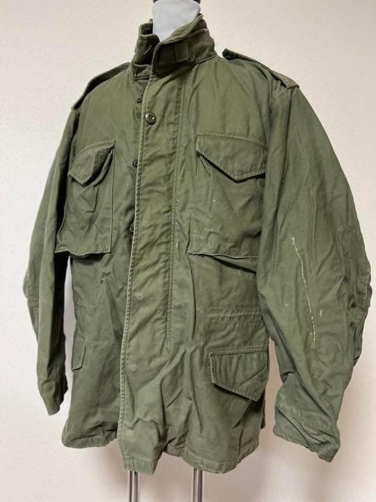 米軍 実物 M-65 ジャケット アルミジップ