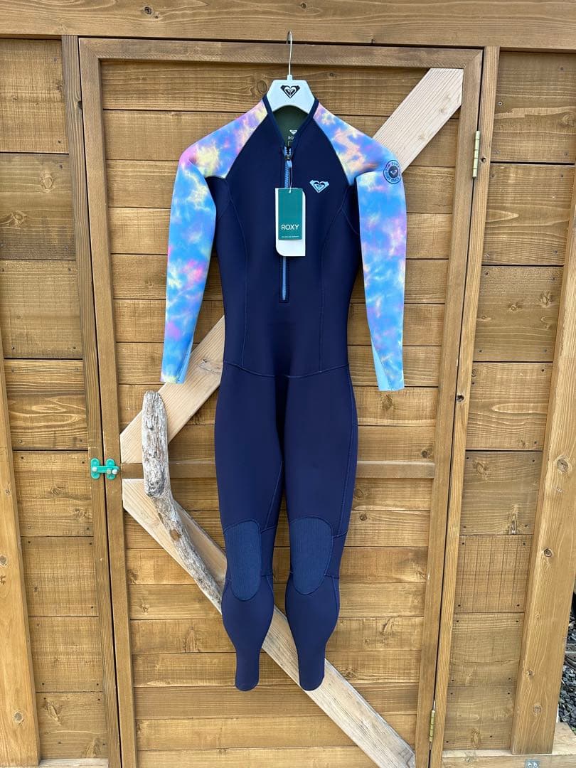 ROXY フルスーツ ウエットスーツ 2mmフロントジップ Mサイズ