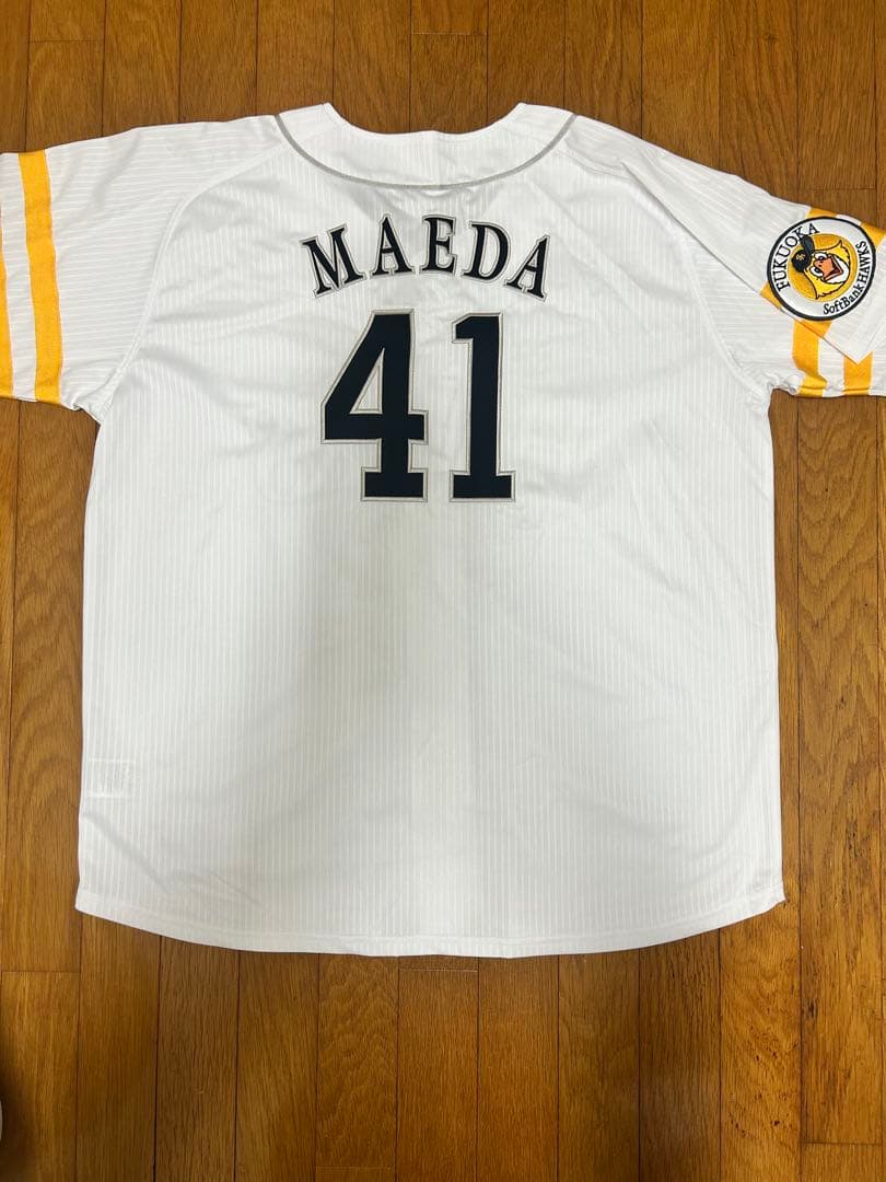 福岡ソフトバンクホークス レプリカユニフォーム 41 前田悠伍選手 XLサイズ