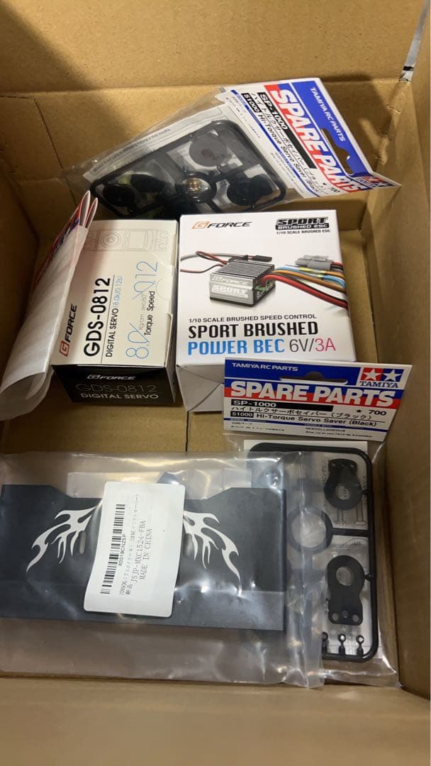 タミヤ スーパーホットショット カスタム プロポメカ付きセット