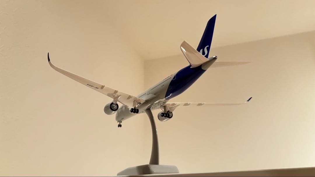 hogan A350 Scandinavian Airlines 飛行機模型美品