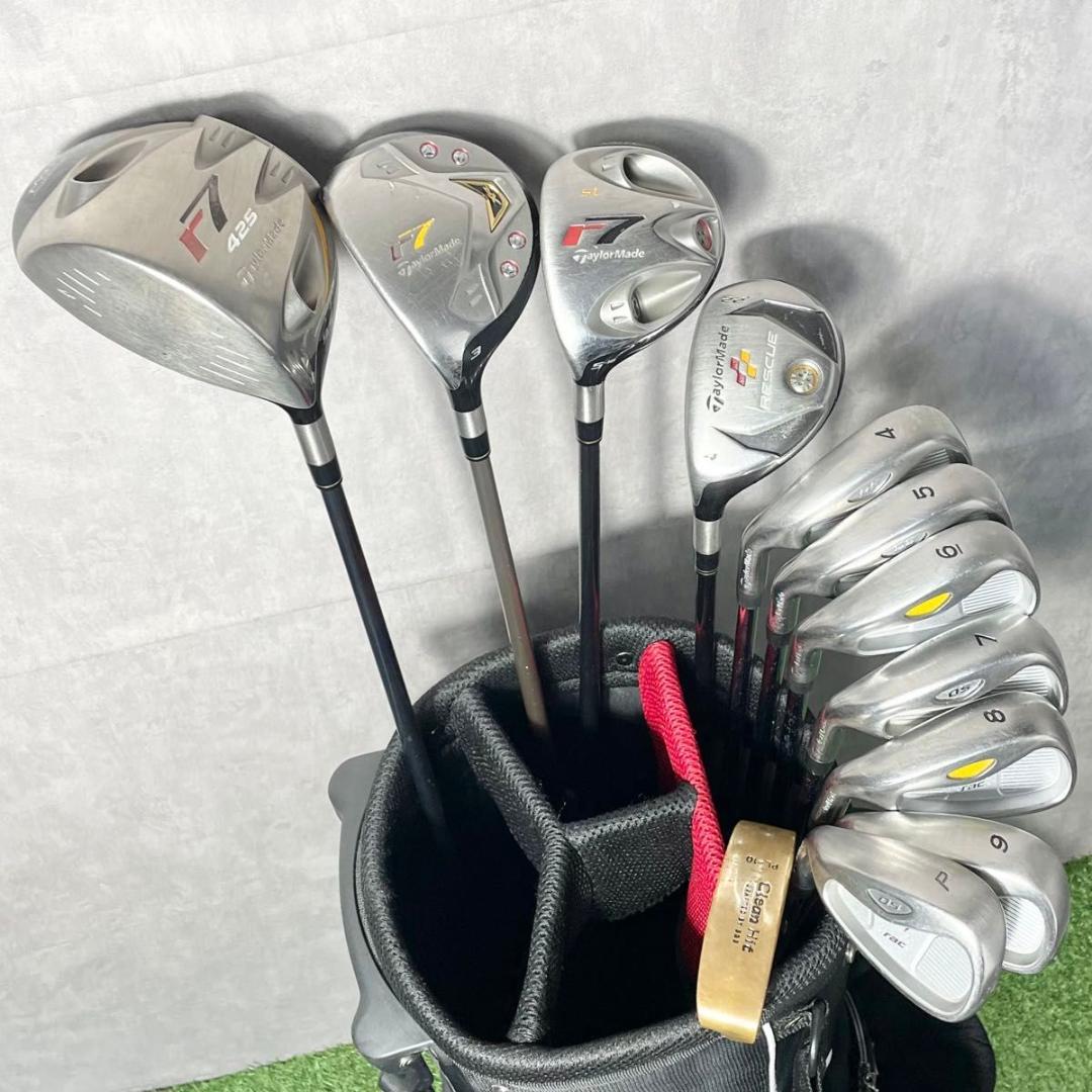 【貴重レフティ】テーラーメイド r7 425 ゴルフクラブセット 12本 S 左