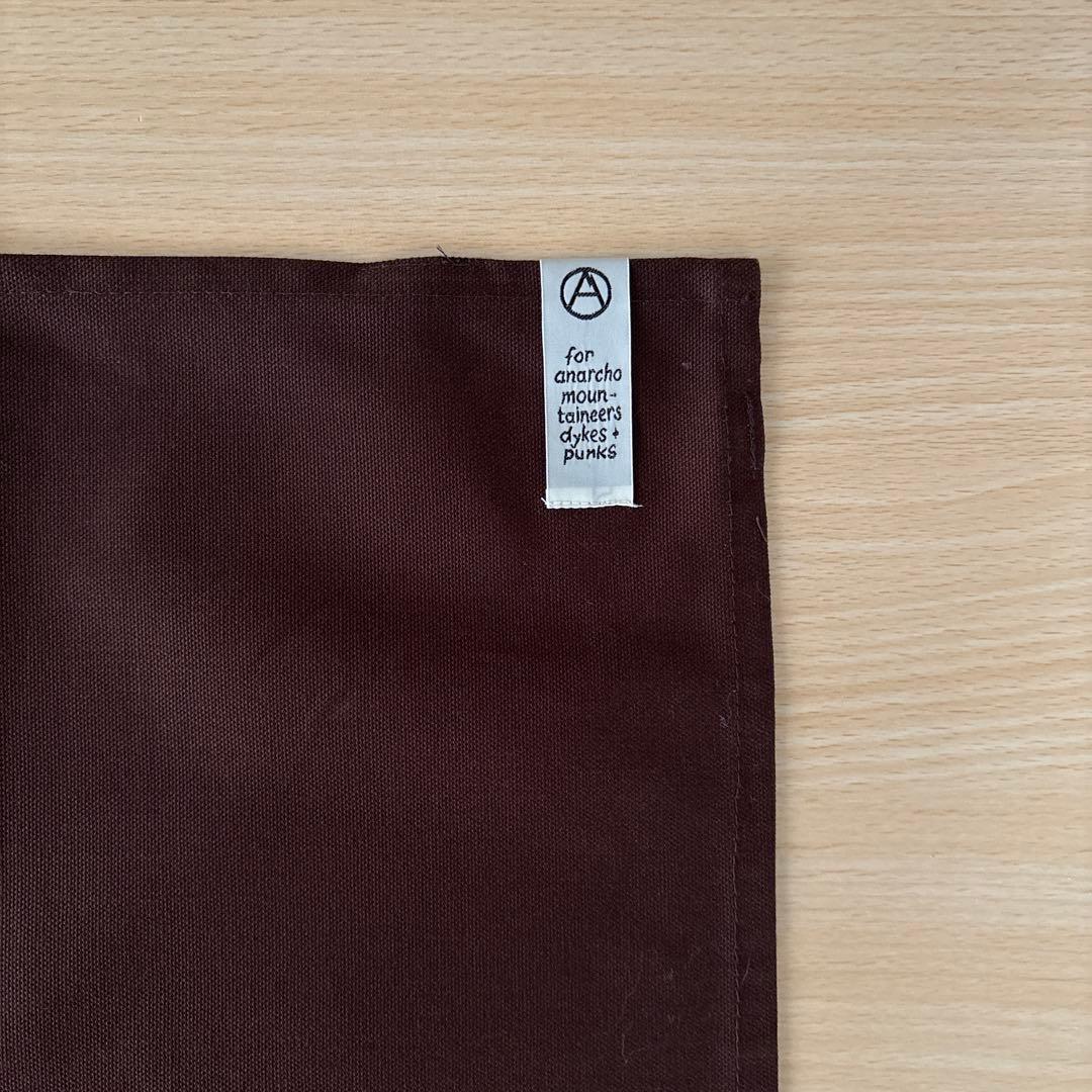 ①マウンテンリサーチ テーブルクロス　ブラウン