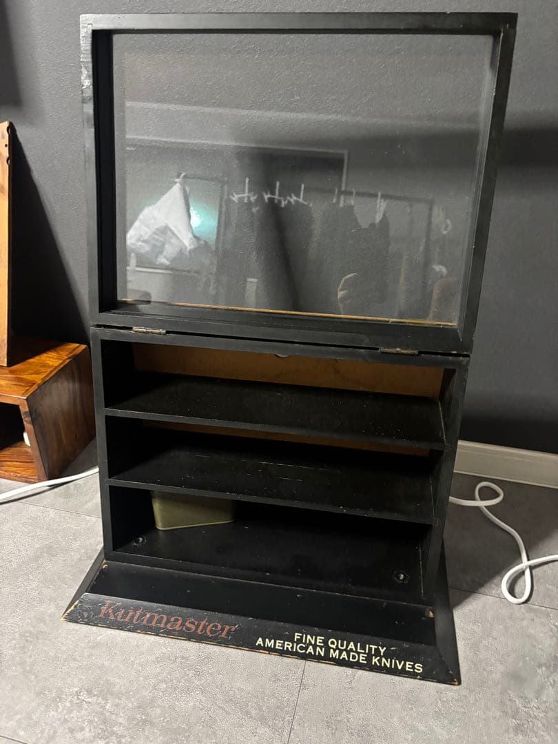 Kutmaster アンティークショーケース什器アメリカヴィンテージ