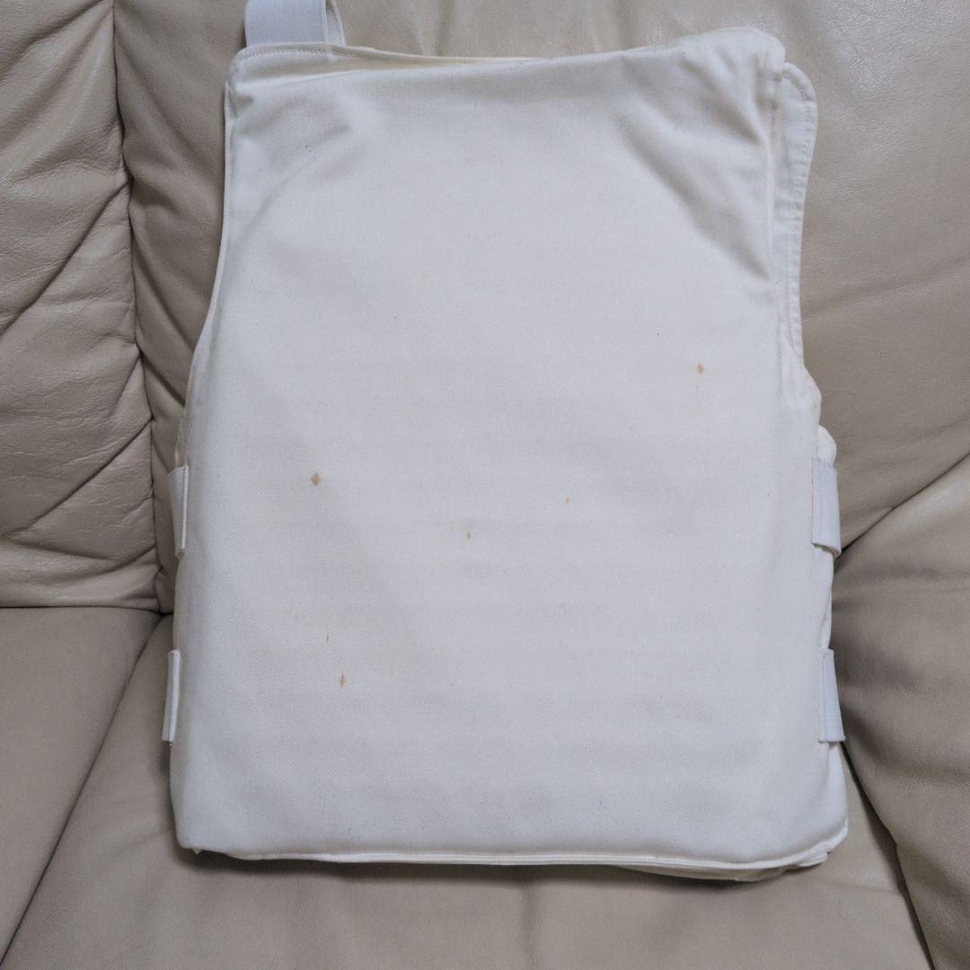 ホワイト 防弾チョッキ フリーサイズ