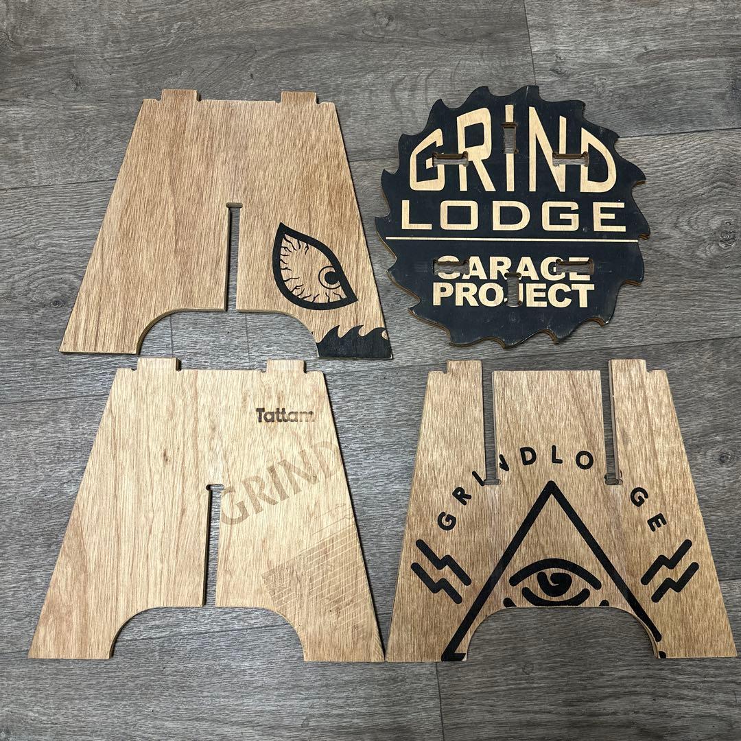 GRIND LODGE グラインドロッヂ　ロゴスツール