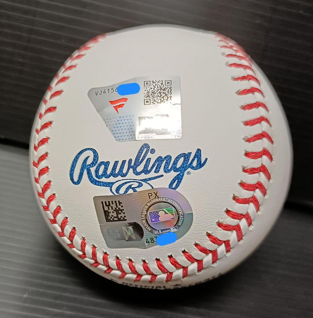 佐々木朗希 直筆サインボール MLB 東京シリーズ FANATICS