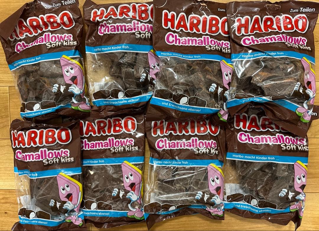 【新品・未開封】HARIBO Chamallows SoftKiss 8袋セット