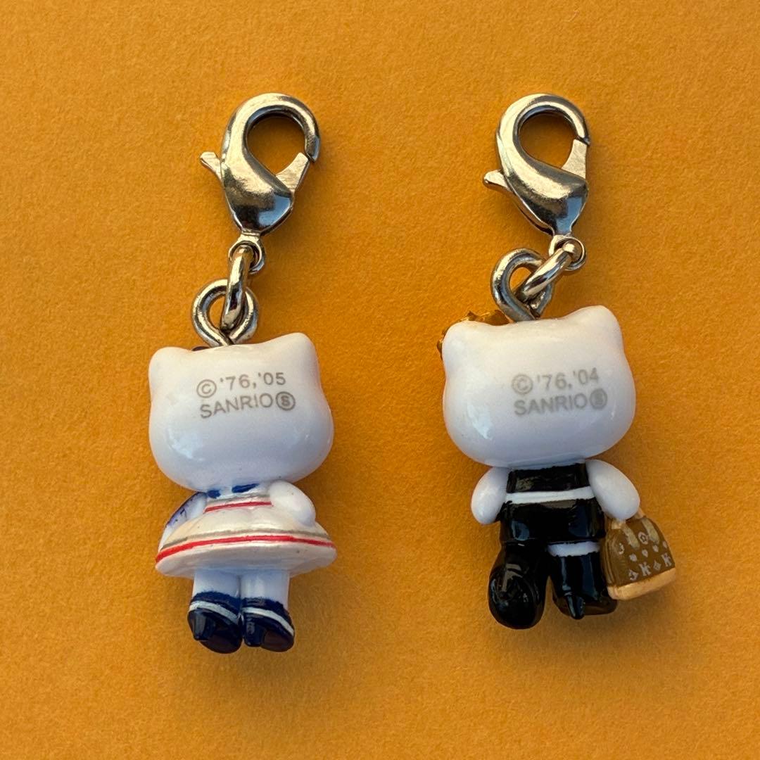 ★激レア★横浜元町・新宿バージョン ストラップ 根付★ご当地キティ★サンリオ