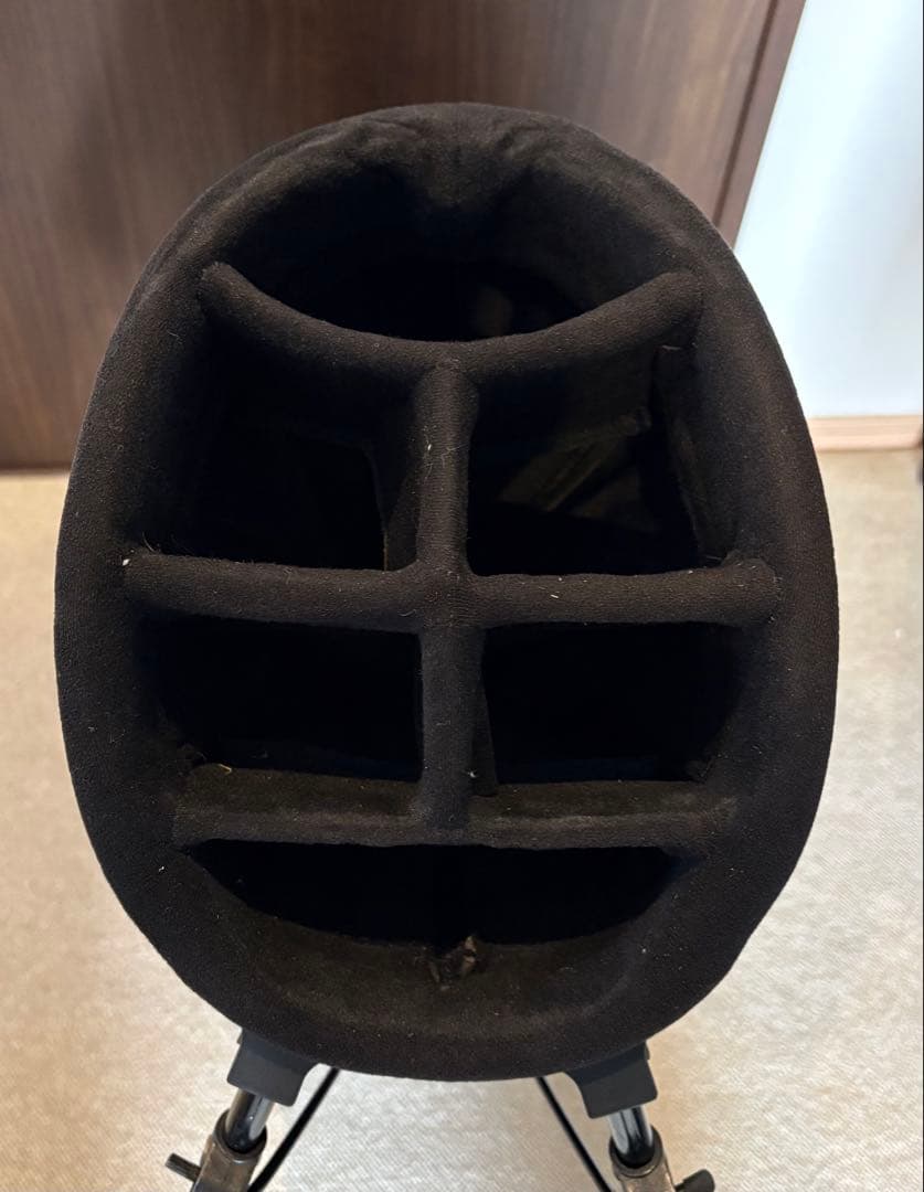 レア エヴィスゴルフ EVISU キャディバッグ デニム フードカバー付き