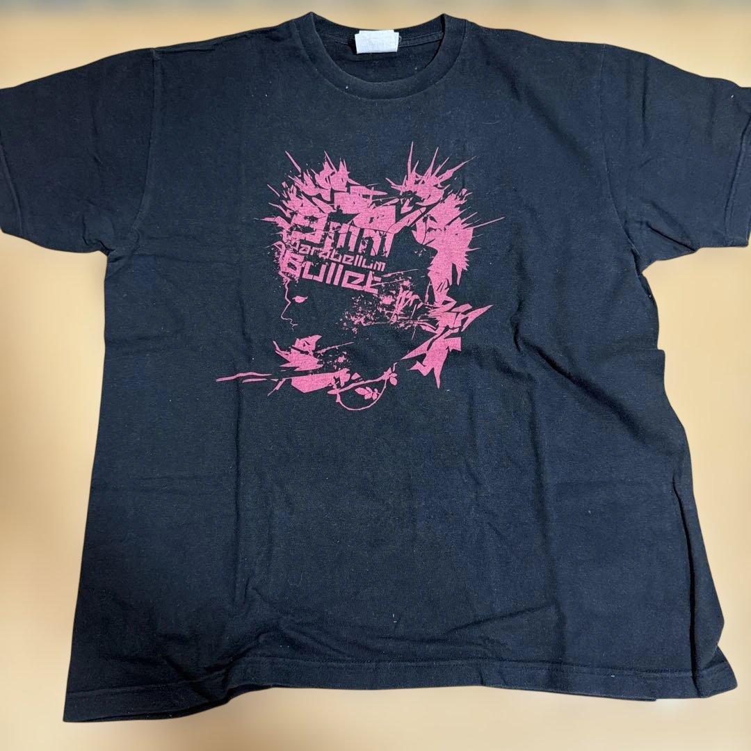 9mm parabellum Bullet 黒Tシャツ Lサイズ