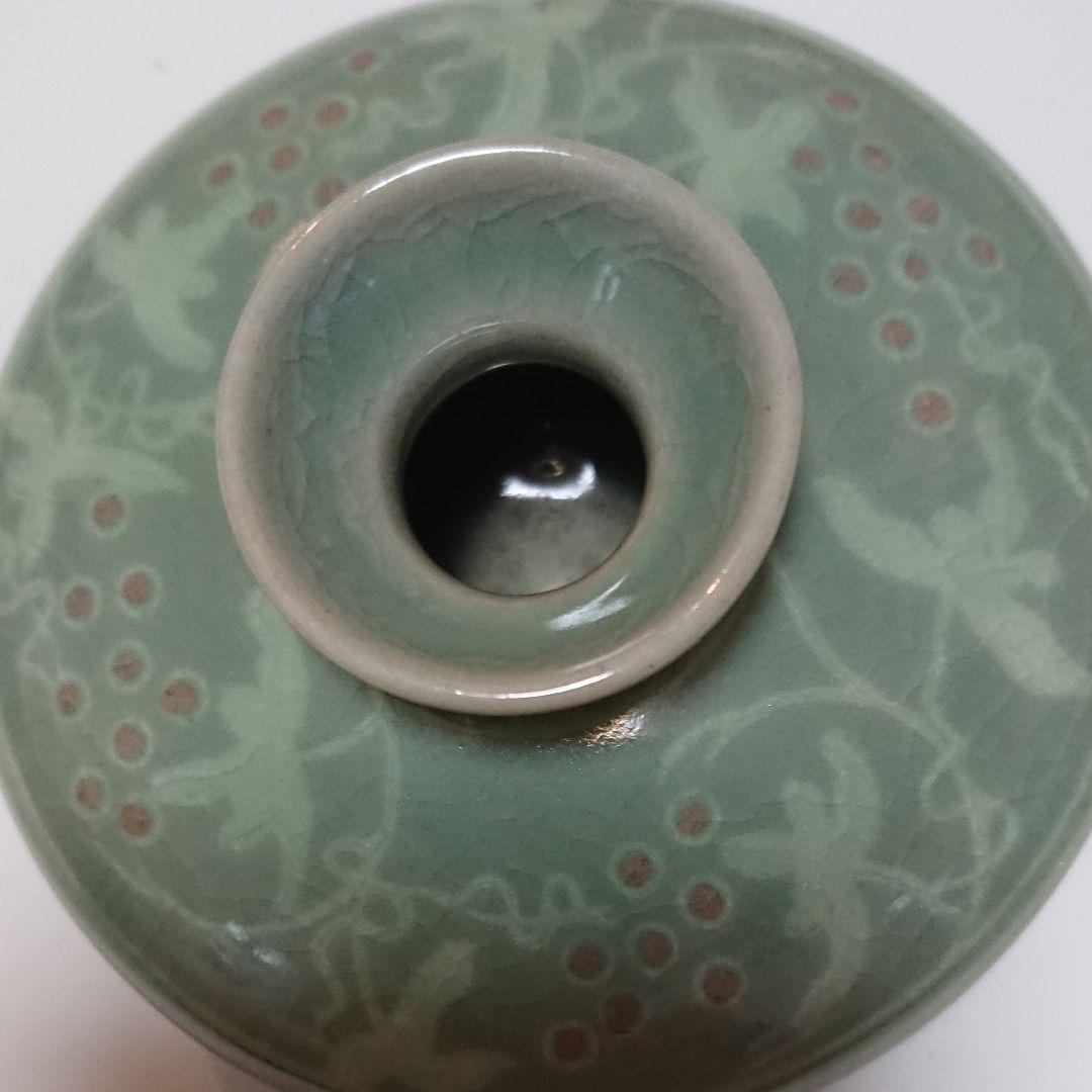 青磁水差し、韓国人間国宝作品