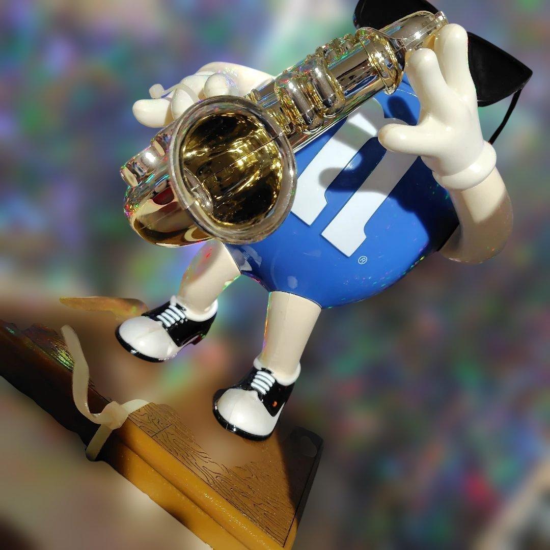 m&m's チョコディスペンサー / ピーナッツブルースカフェ　エムアンドエム