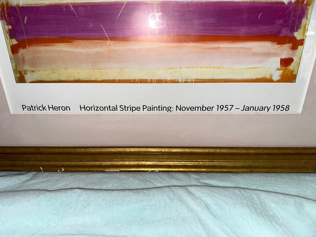 パトリック・ヘロンのポスター額縁入