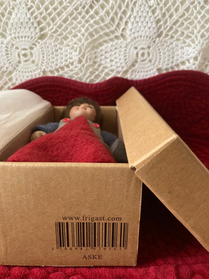 ビルギッテ・フリガスト作　ペアドールASKEとJULLE 11月末で出品終了