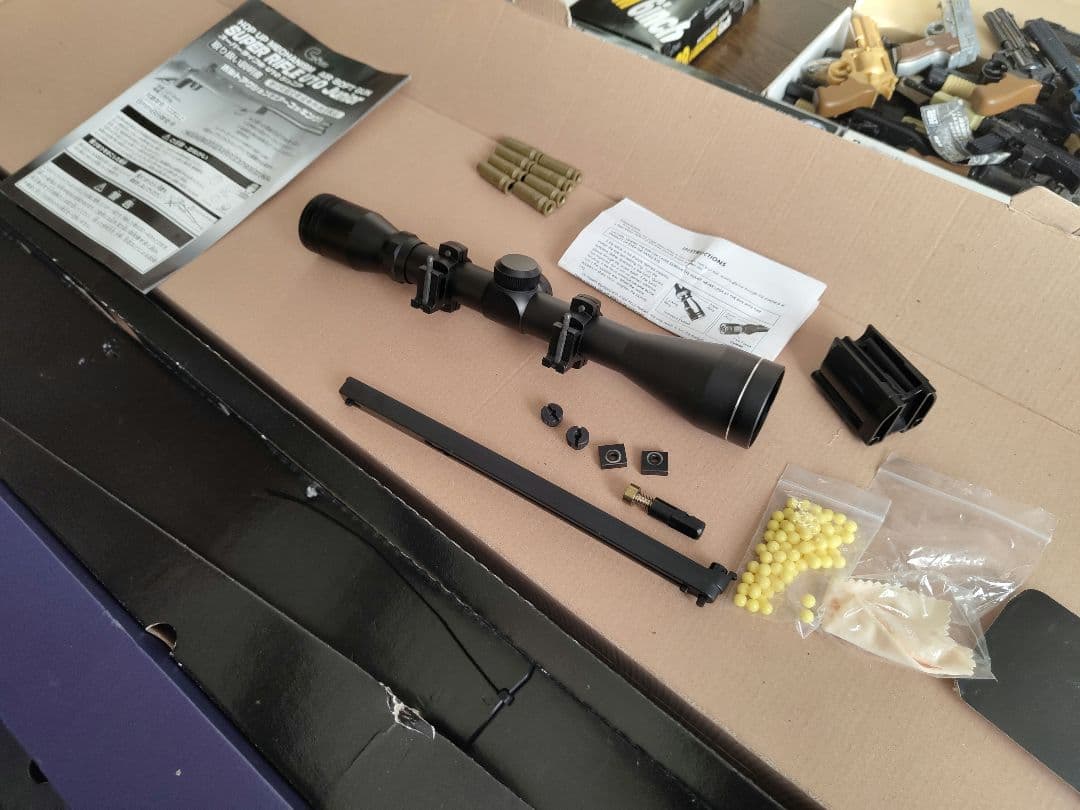 東京マルイ エアガン セット クラウン ボルトアクション