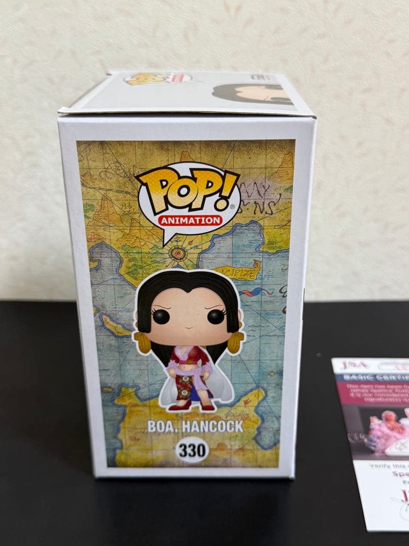 三石琴乃　直筆サイン入りfunko pop ハンコック