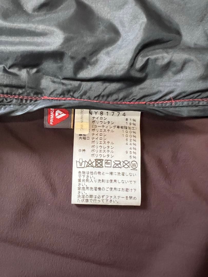 THE NORTH FACE ハイブリッド　レッドラン　フーディNY81774