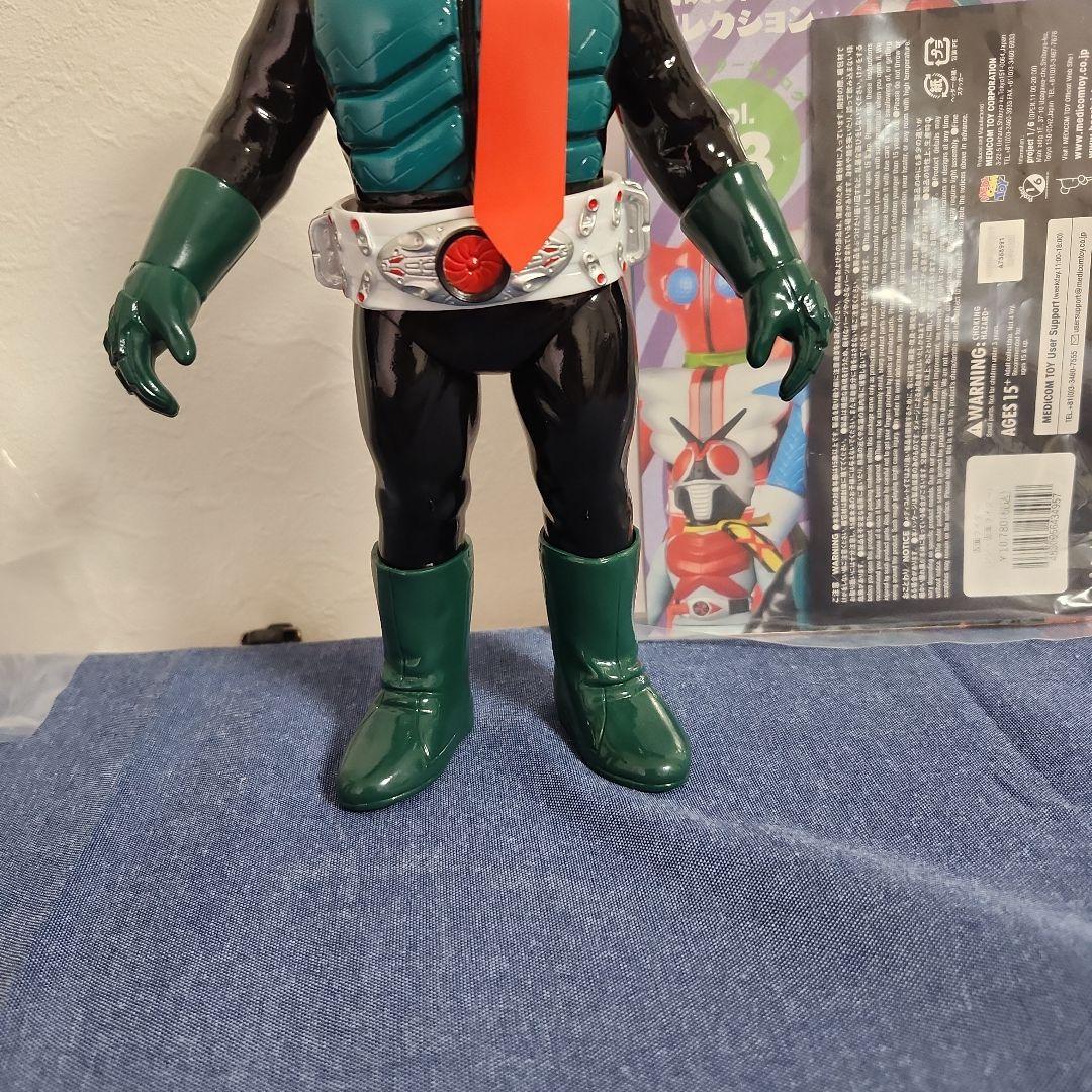 東映レトロソフビコレクション　シン·仮面ライダー　シン·仮面ライダー第２号　2体