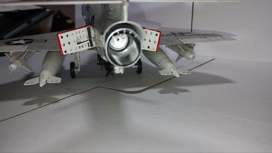 プラモデル完成機　1/32　A-4E/Fスカイホーク