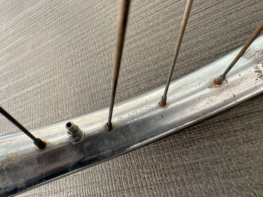 ARAYA 26 13/8 E/E 実用車　BFタイヤ用　ホーイル