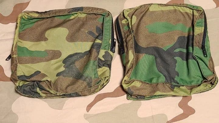 激レア ポイントブランクAVSポーチ ２個セット ウッドランド迷彩 実物