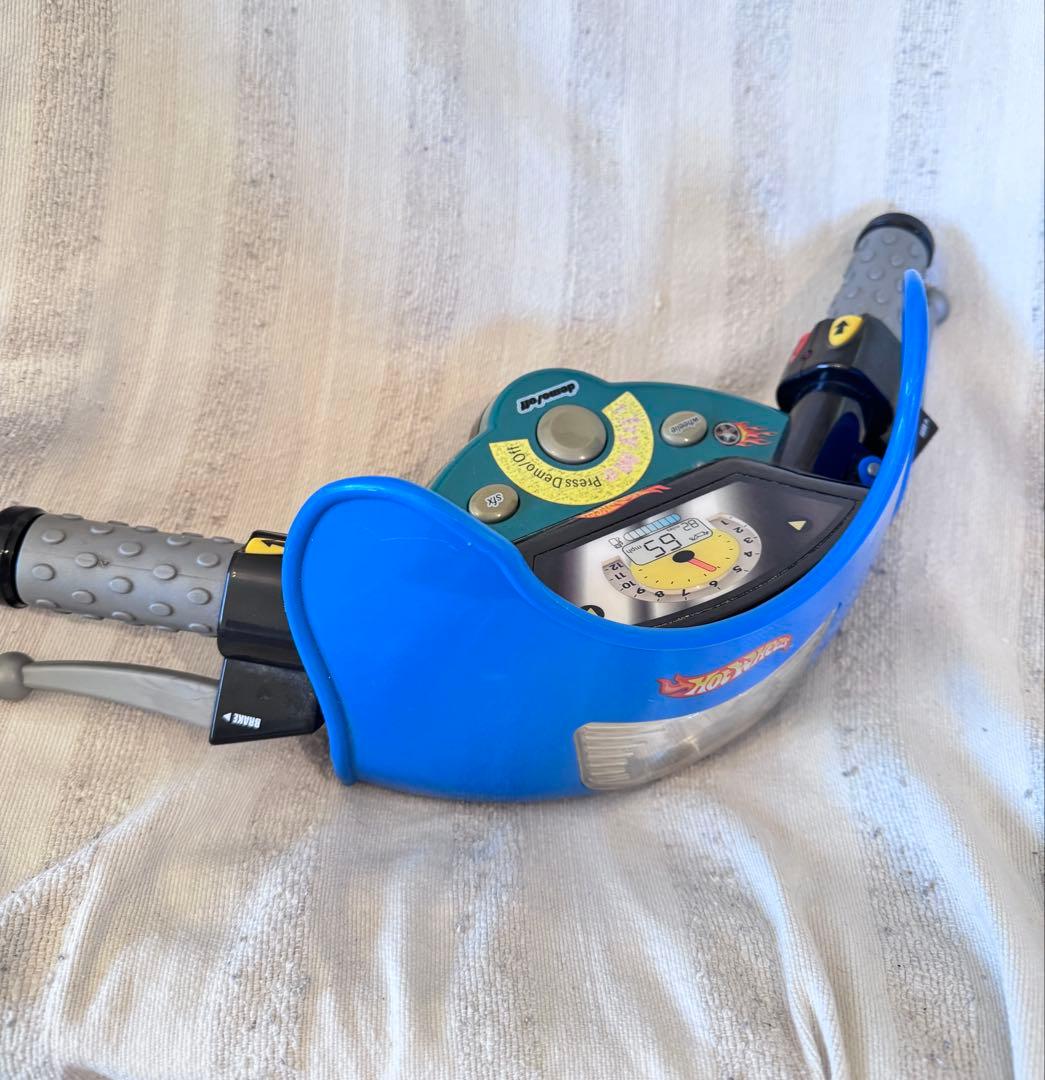 レア★Hot Wheels★ホットウィール●バイクハンドル型トイ
