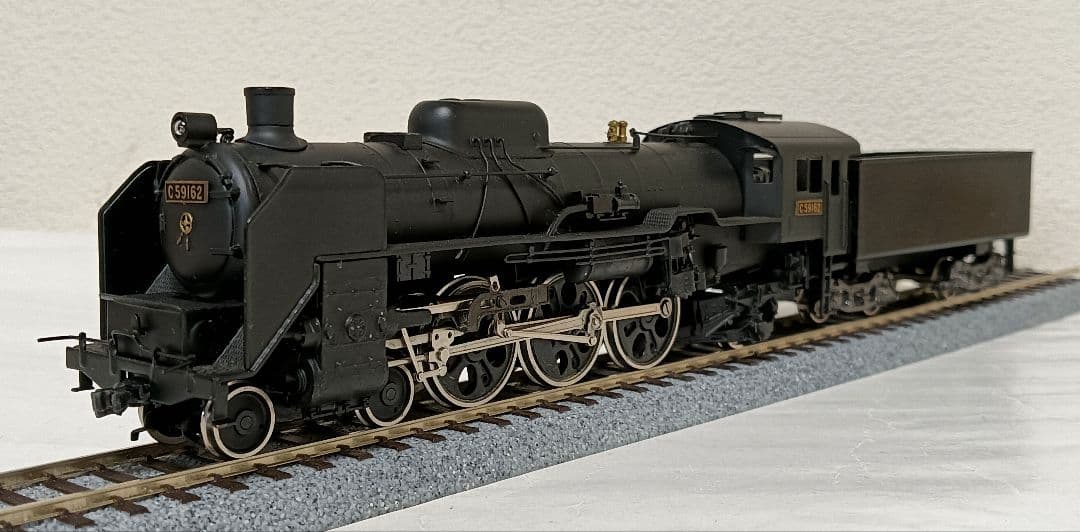 HOゲージ、 カツミ Ｃ59 蒸気機関車、 メンテナンス済