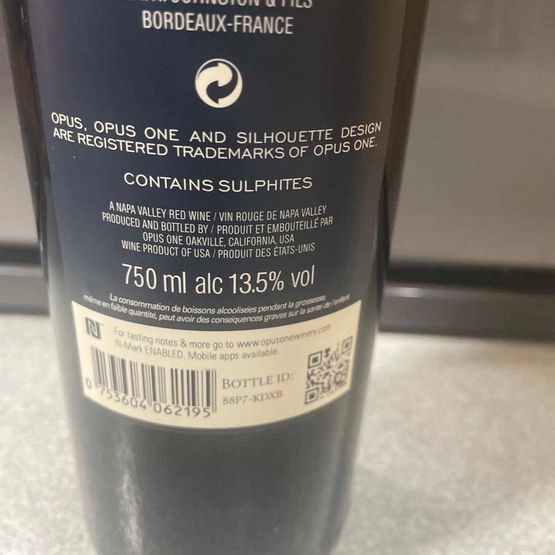 オーパス・ワン 750ml Opus One 2019 （14）