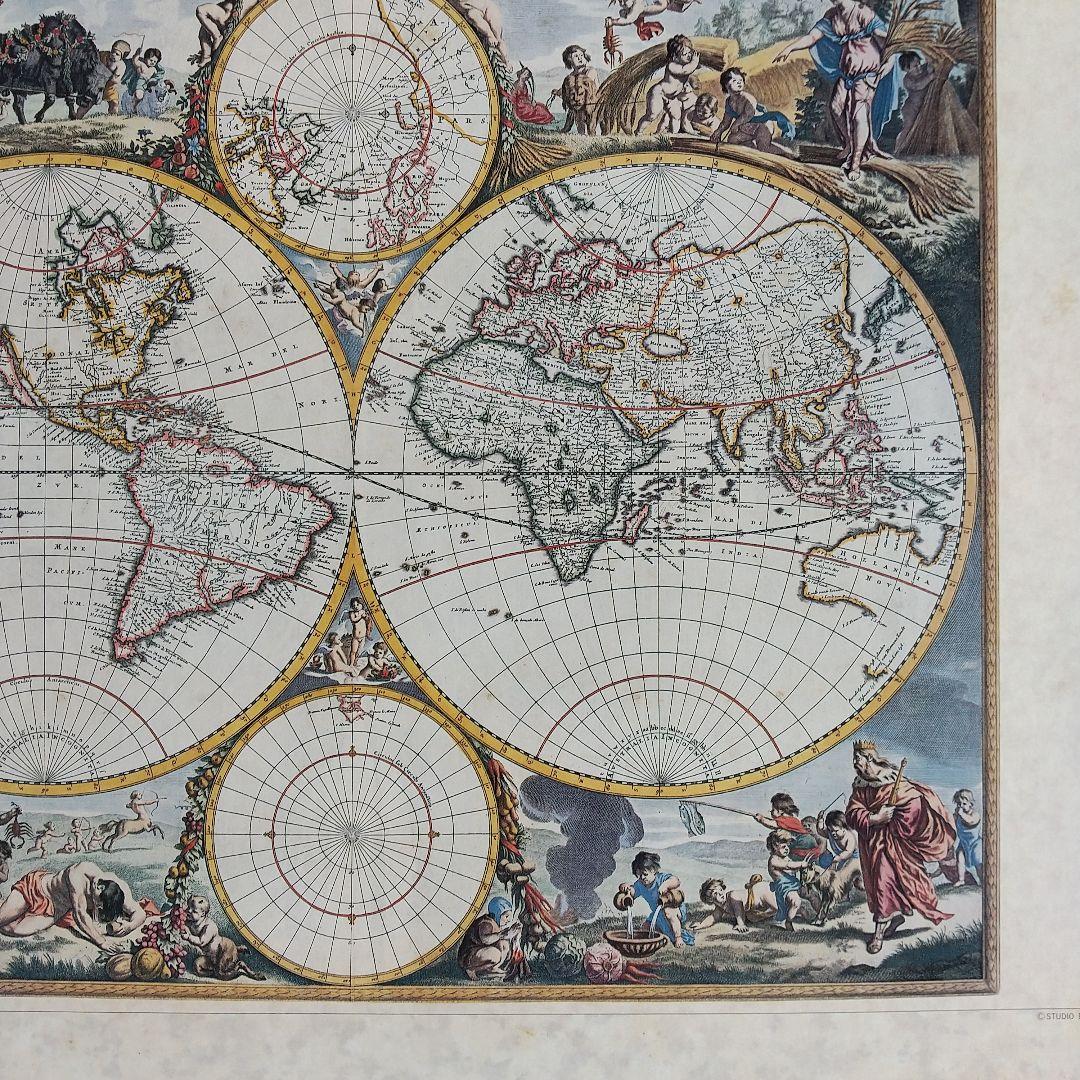 ジグソーパズル アンティークマップ