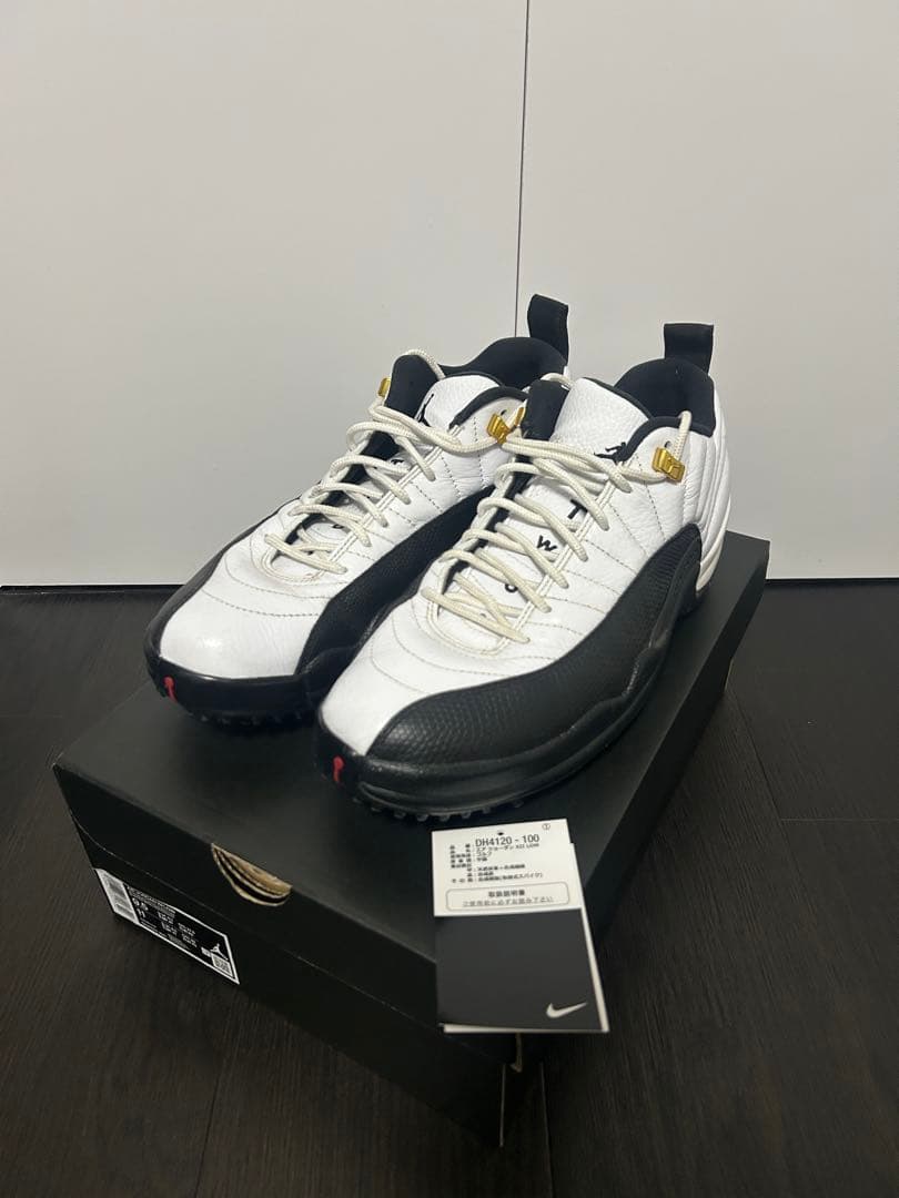 ナイキ エアジョーダン 12 ロー ゴルフ “タクシー　27.5cm