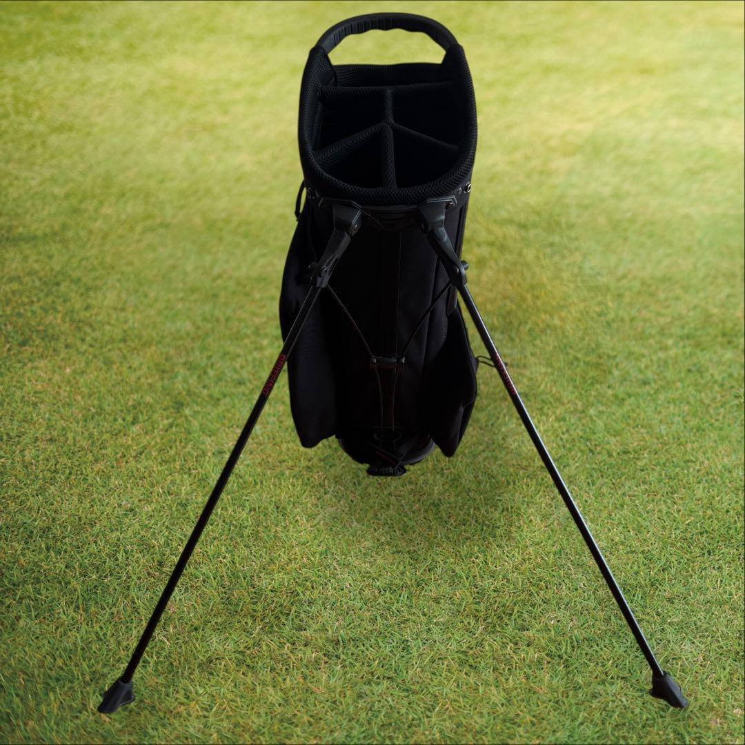 ブリーフィング　キャディバッグ　CR-4 黒　ショルダー　スタンド式　軽量